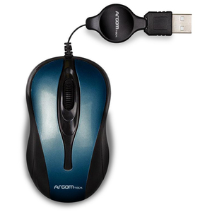 MOUSE ARGOMTECH ARGMS0008BL OPTICO RETRACTIL