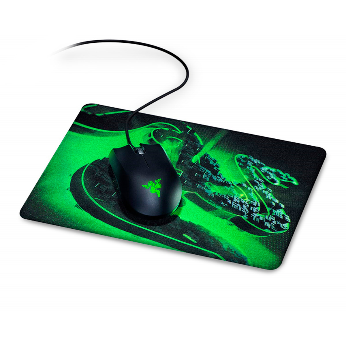 COMBO RAZER GAMING MOUSE + MOUSE PAD RZ83-02730100-B