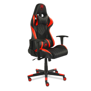 SILLA GAMER PREMIUM NEGRO CON ROJO MODUTEC SILLA GAMER PREMIUM NEGRO CON ROJO MODUTEC