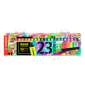 RESALTADOR STABILO VARIEDAD 23U(COLORES 9 FLUO + 14 PASTEL) RESALTADOR STABILO VARIEDAD 23U(COLORES 9 FLUO + 14 PASTEL)