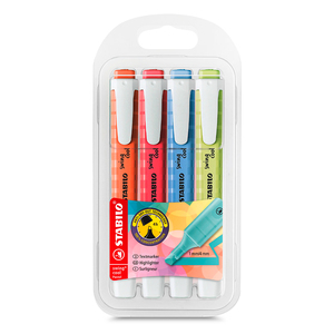RESALTADOR STABILO SWING COOL PASTEL 4U RESALTADOR STABILO SWING COOL PASTEL 4U