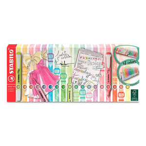 RESALTADOR STABILO SWING COOL 18U (8 NEON + 10 PASTEL) RESALTADOR STABILO SWING COOL 18U (8 NEON + 10 PASTEL)