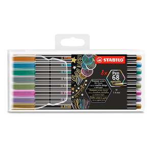 MARCADOR STABILO PEN 68 METALICO 8U MARCADOR STABILO PEN 68 METALICO 8U