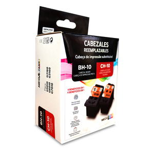 KIT DE CABEZALES CANON BH-10 CH-10 NEGRO Y COLOR KIT DE CABEZALES CANON BH-10 CH-10 NEGRO Y COLOR