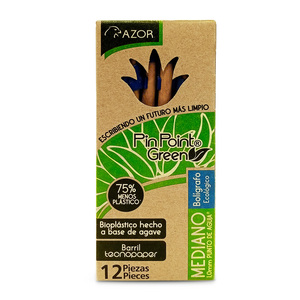 BOLIGRAFO AZOR AZUL 1.0MM 12U (ECOLOGICO) BOLIGRAFO AZOR AZUL 1.0MM 12U (ECOLOGICO)