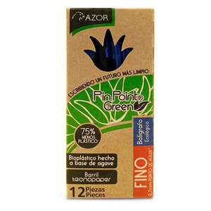 BOLIGRAFO AZOR AZUL 0.7MM 12U (ECOLOGICO) BOLIGRAFO AZOR AZUL 0.7MM 12U (ECOLOGICO)