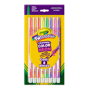 CRAYÓN TWISTABLE CRAYOLA COLORES EXTREMOS 8U CRAYÓN TWISTABLE CRAYOLA COLORES EXTREMOS 8U