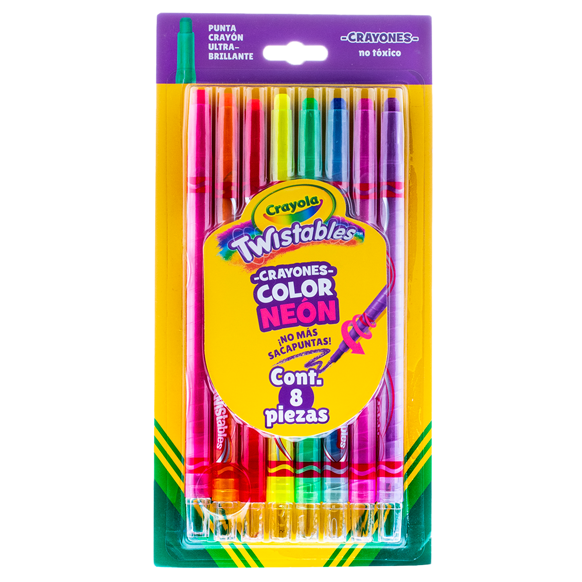 Crayones grandes, 16 unidades de colores surtidos, paquete de 2 crayones  jumbo, crayones ideales para niños pequeños, crayones gruesos, crayones