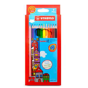 LAPICES DE COLOR STABILO HEXAGONAL 12U