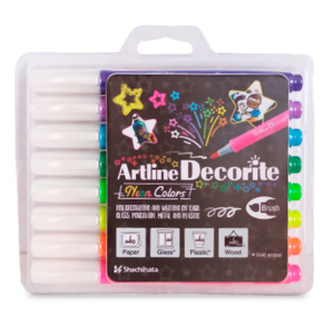 MARCADOR ARTLINE NEON PUNTA PINCEL 8U MARCADOR ARTLINE NEON PUNTA PINCEL 8U