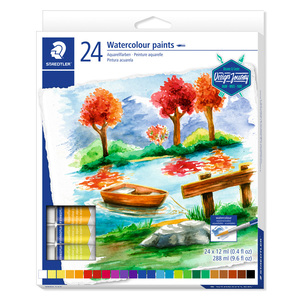 TUBO DE PINTURA ACUARELA STAEDTLER 12ML 24U TUBO DE PINTURA ACUARELA STAEDTLER 12ML 24U