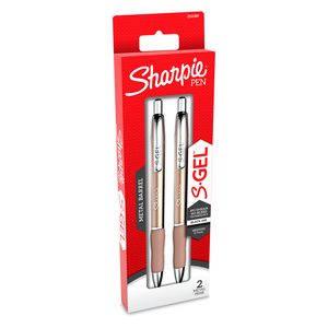 BOLÍGRAFO GEL SHARPIE 0.7MM 2U (BARRIL DE METAL) BOLÍGRAFO GEL SHARPIE 0.7MM 2U (BARRIL DE METAL)