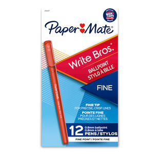 BOLÍGRAFO PAPER MATE ROJO 0.8MM 12U (ESTILO WRITE)