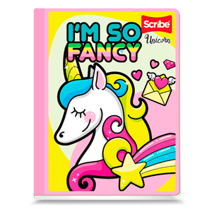 CUADERNO COSIDO CUADRO SCRIBE (UNICORNIOS, 100H) CUADERNO COSIDO CUADRO SCRIBE (UNICORNIOS, 100H)