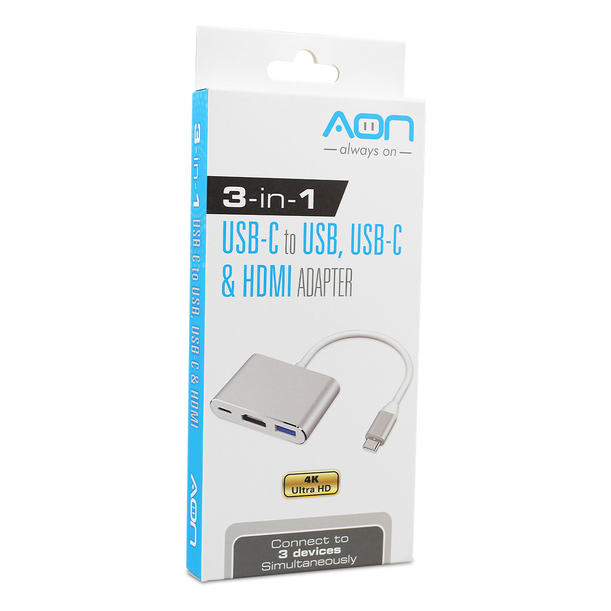 ADAPTADOR AON USB C A HEMBRA USB,USB AO-AD-1008
