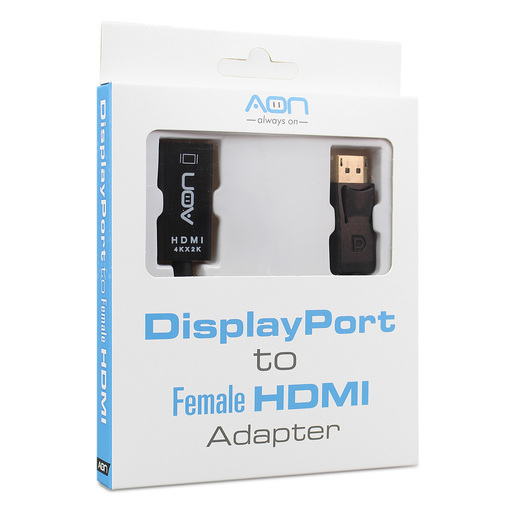 ADAPT DISPLAY PORT A HEMBRA HDMI 4K MARCA AON