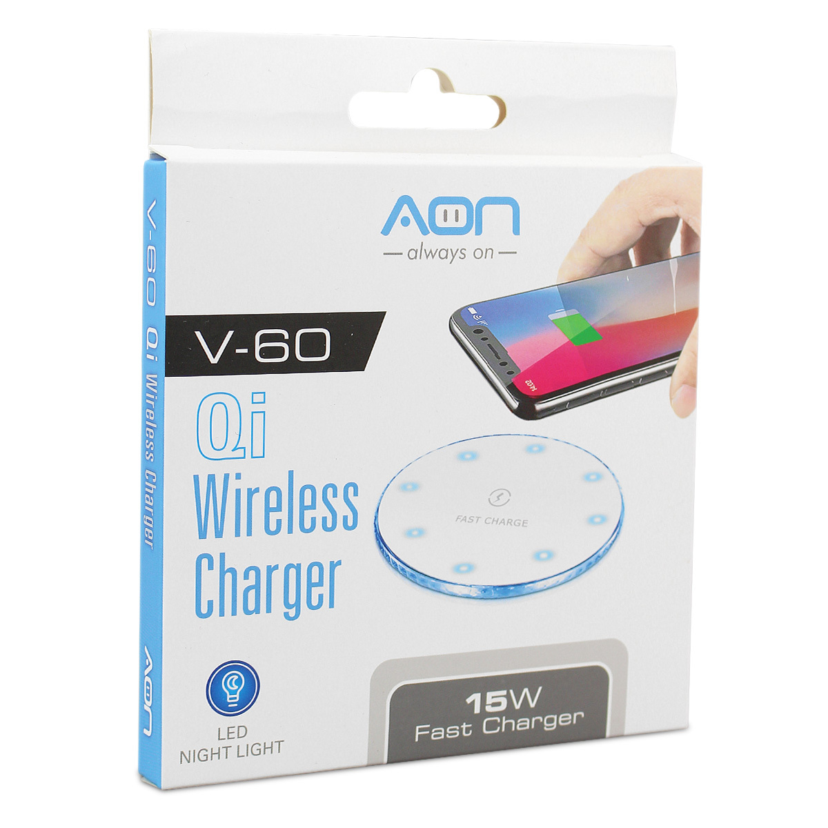 CARGADOR AON INALAMBRICO AO-WC-2004