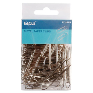 CLIP EAGLE TRIANGULAR PLATEADO 25MM 100U CLIP EAGLE TRIANGULAR PLATEADO 25MM 100U
