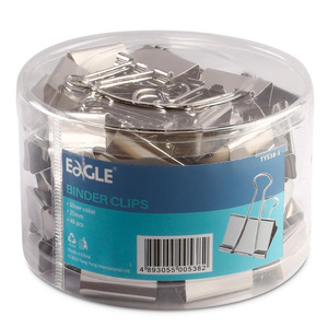 SUJETA DOCUMENTOS EAGLE 25MM PLATEADO 12U SUJETA DOCUMENTOS EAGLE 25MM PLATEADO 12U