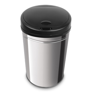 BASURERO C/SENSOR 30LTS ACERO INOXIDABLE BASURERO C/SENSOR 30LTS ACERO INOXIDABLE