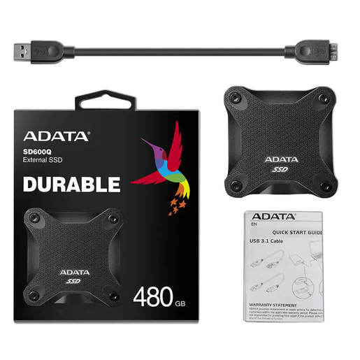 DISCO SSD ADATA 480GB ,COLOR AZUL,LECTURA 440MB/S