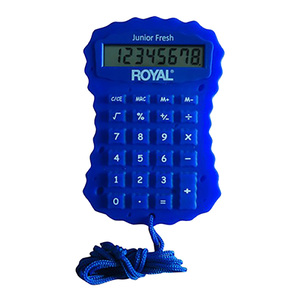 CALCULADORA ROYAL 52113U-M JUNIOR 8 DIGITOS