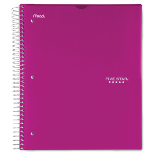 CUADERNO ESPIRAL FIVE STAR 5M 200H