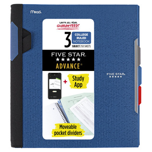 CUADERNO ESPIRAL ADVANCE FIVE STAR 150H 3M