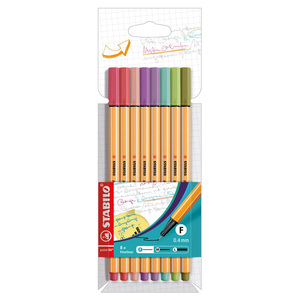 MARCADOR STABILO POINT 88 8U MARCADOR STABILO POINT 88 8U