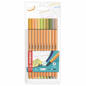 MARCADOR STABILO POINT 88 10U MARCADOR STABILO POINT 88 10U