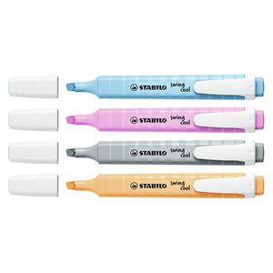 MARCADOR STABILO SWING COOL PASTEL 4U MARCADOR STABILO SWING COOL PASTEL 4U