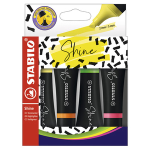 MARCADORES STABILO SHINE 4U MARCADORES STABILO SHINE 4U