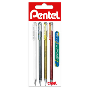 BOLIGRAFO PENTEL DUALL METALLIC 4U