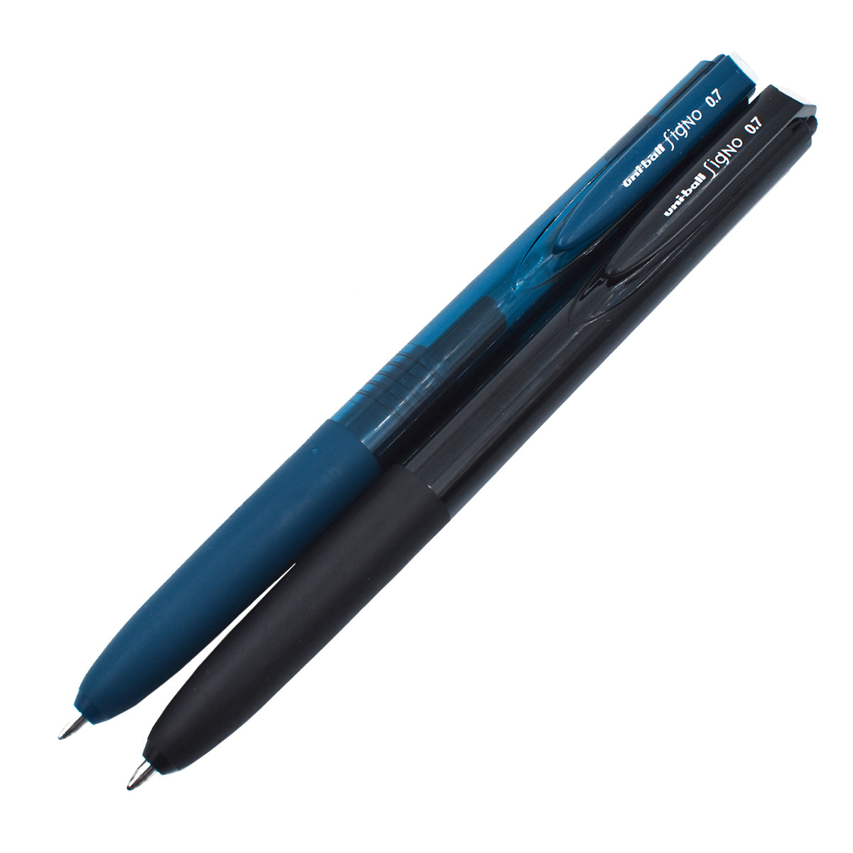 BOLIGRAFO UNIBALL SIGNO UMN155 0.7MM 2U (AZUL Y NEGRO)