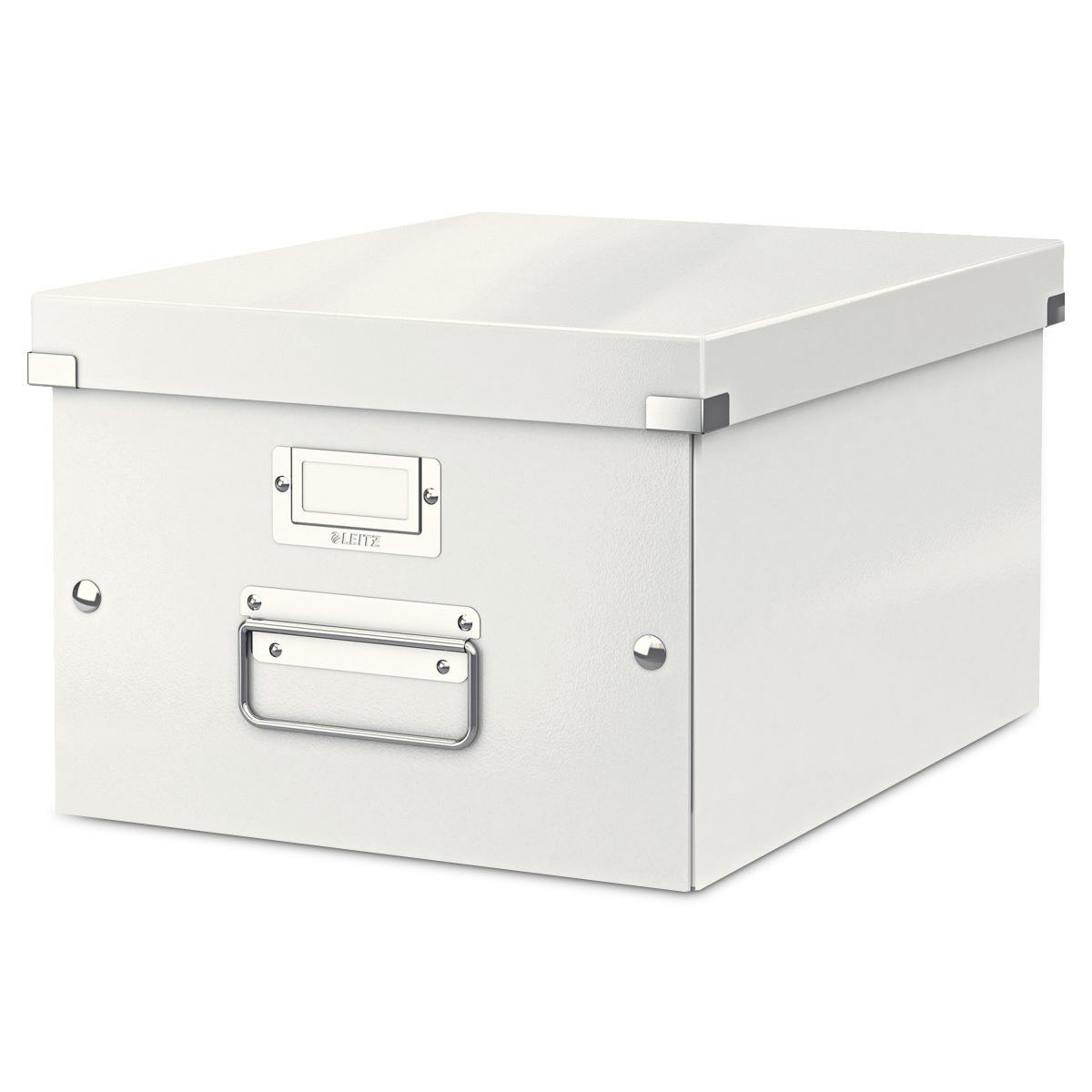 CAJA LEITZ PLEGABLE MEDIANA BLANCA