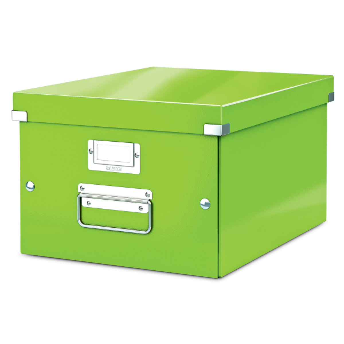 CAJA LEITZ PLEGABLE MEDIANA VERDE
