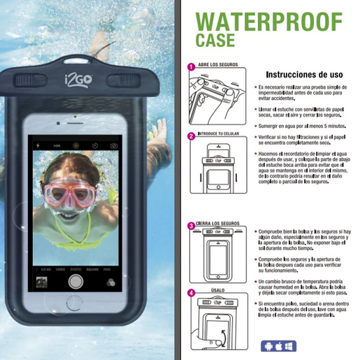 ESTUCHE I2GO A PRUEBA DE AGUA I2GCSE694