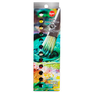 JUEGO DE TUBOS COLORES AL OLEO 16ML 12U JUEGO DE TUBOS COLORES AL OLEO 16ML 12U
