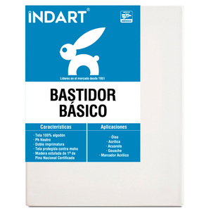 BASTIDOR BASICO TELA DELGADA 20X25