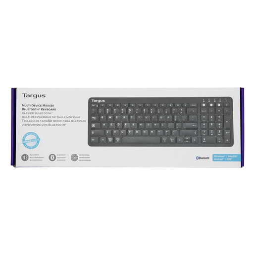 TECLADO TARGUS MEDIANO ANTIMICROBIAL AKB863ES