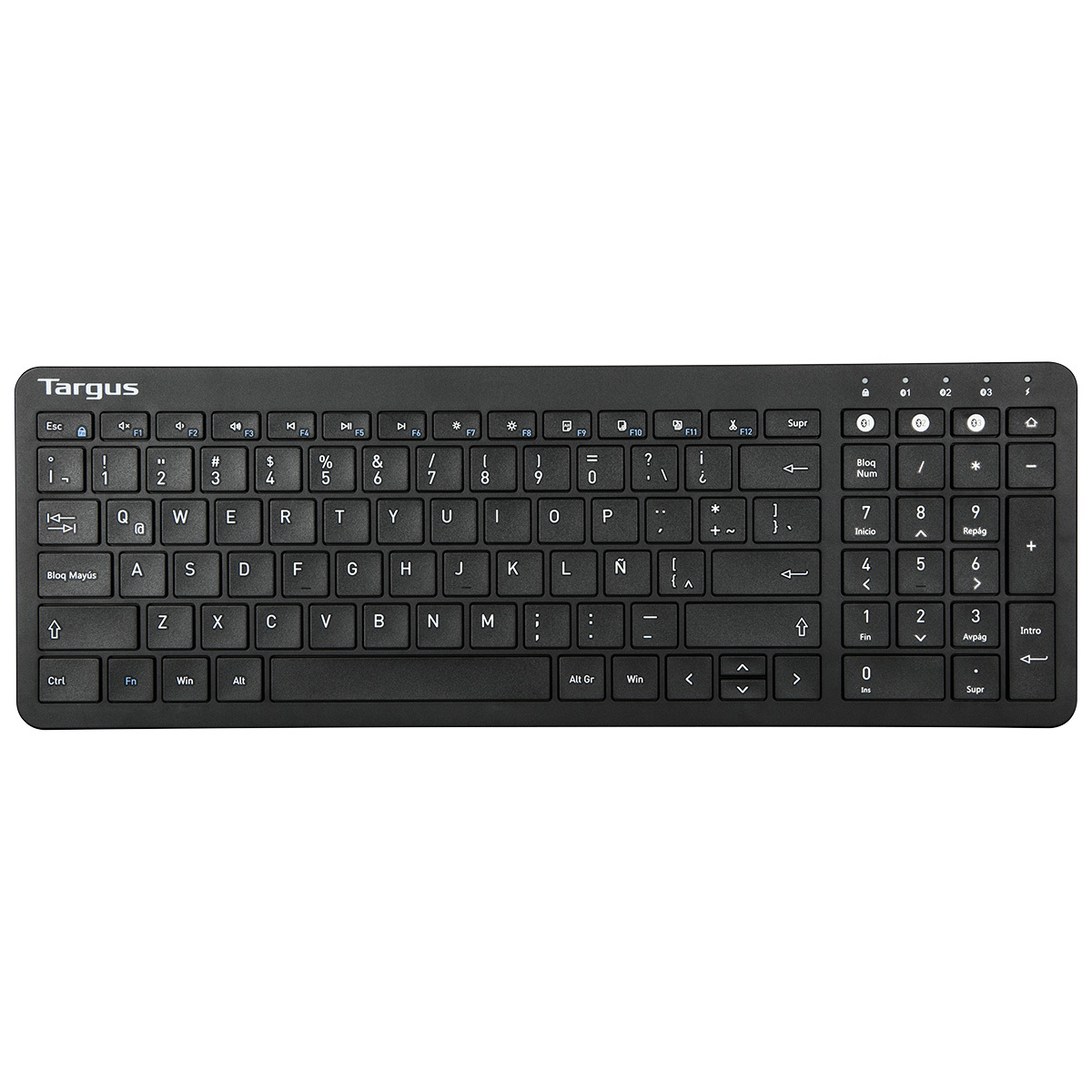 TECLADO TARGUS MEDIANO ANTIMICROBIAL AKB863ES