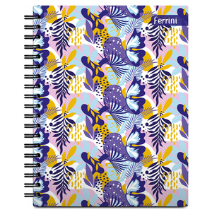 CUADERNO # 3 RAYA FERRINI 100H DISENO SURTIDOS