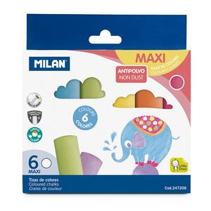 YESOS MILAN MAXI COLORES CARBONATADO 6U YESOS MILAN MAXI COLORES CARBONATADO 6U