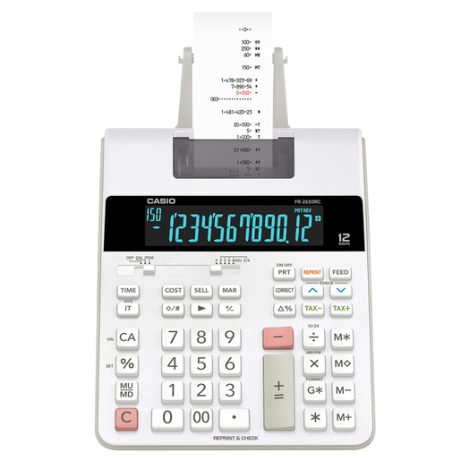 SUMADORA CASIO FR-2650RC