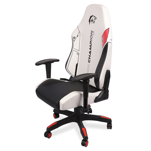 SILLA GAMER DE PU BLANCO CHAMPION 4TUNE