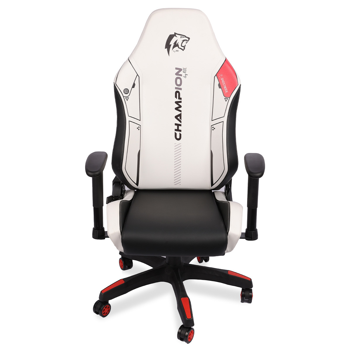 SILLA GAMER DE PU BLANCO CHAMPION 4TUNE