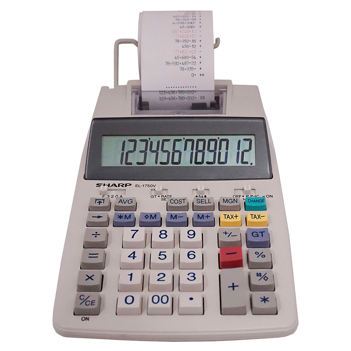 SUMADORA SHARP  EL-1750V