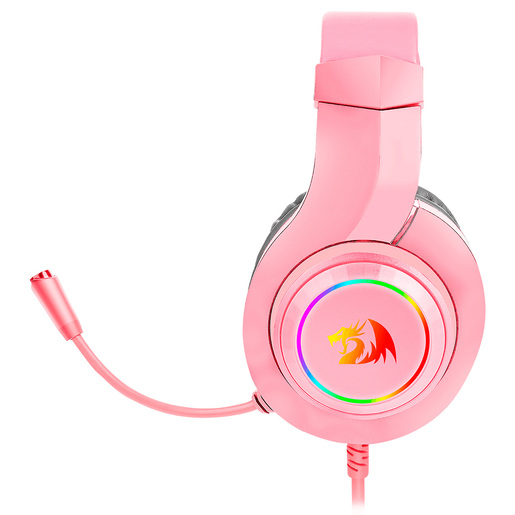 AUDIFONOS REDRAGON GAMING HYLAS ROSA H260P-RGB