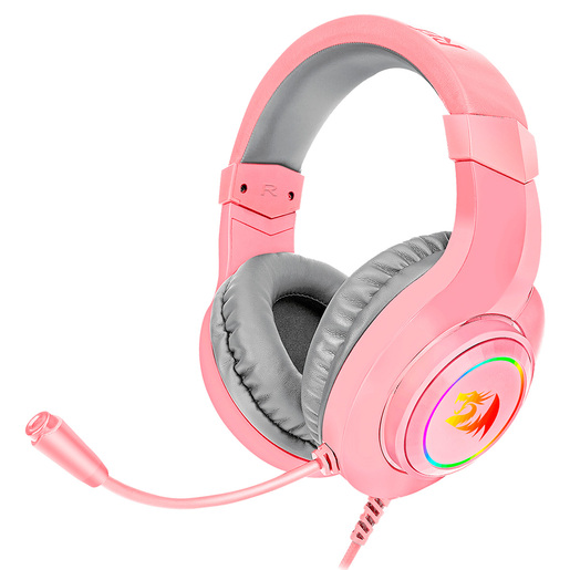 AUDIFONOS REDRAGON GAMING HYLAS ROSA H260P-RGB