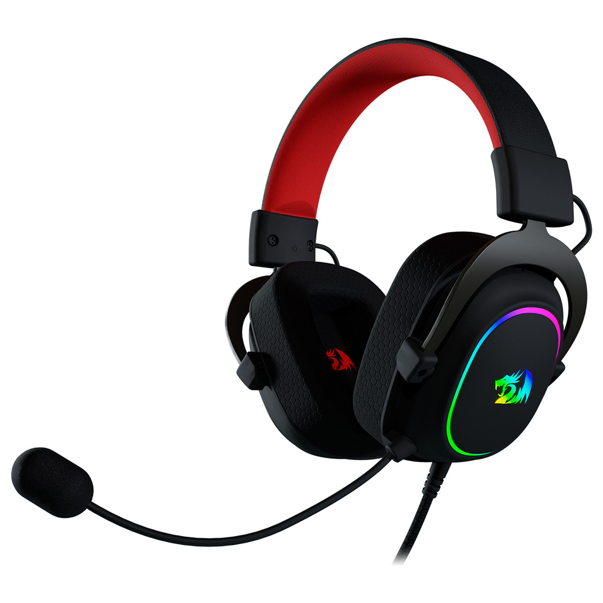 AUDIFONOS REDRAGON GAMING ZEUS NEGROS H510X-RGB